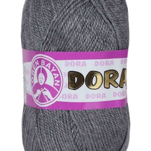 Dora El Örgü İpi Yünü 100 gr 008 Koyu Gri