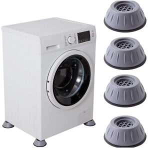 Çamaşır Makinesi Titreşim Önleyici Mobilya Yükseltici Kaydırmaz Vantuzlu Stoper Set 4 Adet