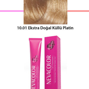 Premium 10.01 Ekstra Doğal Küllü Platin - Kalıcı Krem Saç Boyası 50 g Tüp