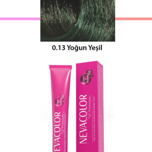 Premium 0.13 Yoğun Yeşil - Kalıcı Krem Saç Boyası 50 g Tüp