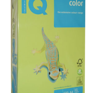 Mondi IQ Color Renkli Fotokopi Kağıdı A4 80 Gram 500 Limon Yeşili Yoğun