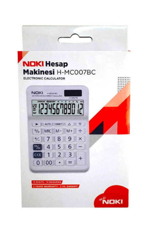 Noki H-MC007BC 12 Haneli Hesap Makinesi