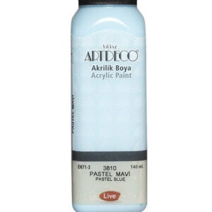 Artdeco 140 ml Akrilik Boya 3810 Pastel Mavi