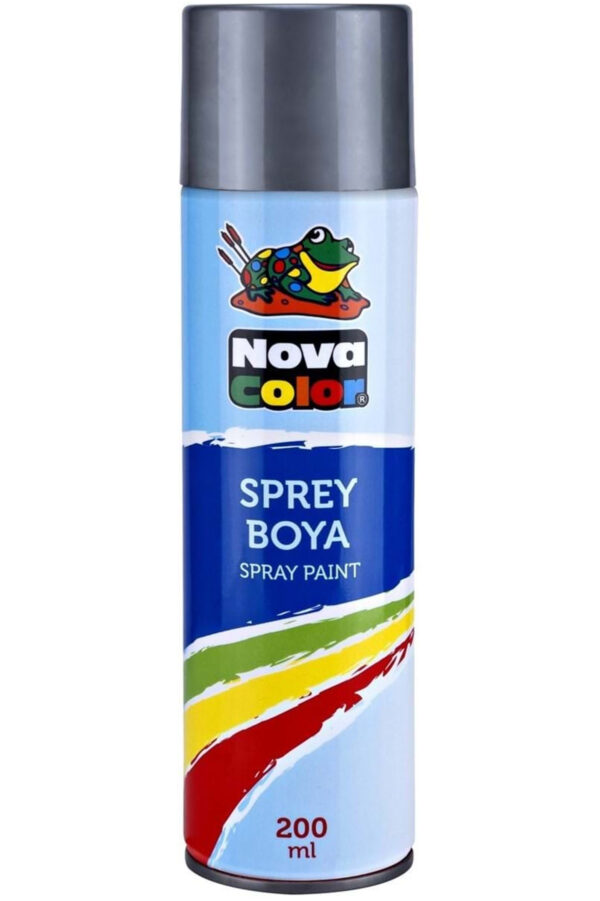 Nova Color Sprey Boya 200 Ml Gri