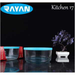 Rayan Kitchen Plastik Kapaklı 17 Cm Saklama Kabı Cam