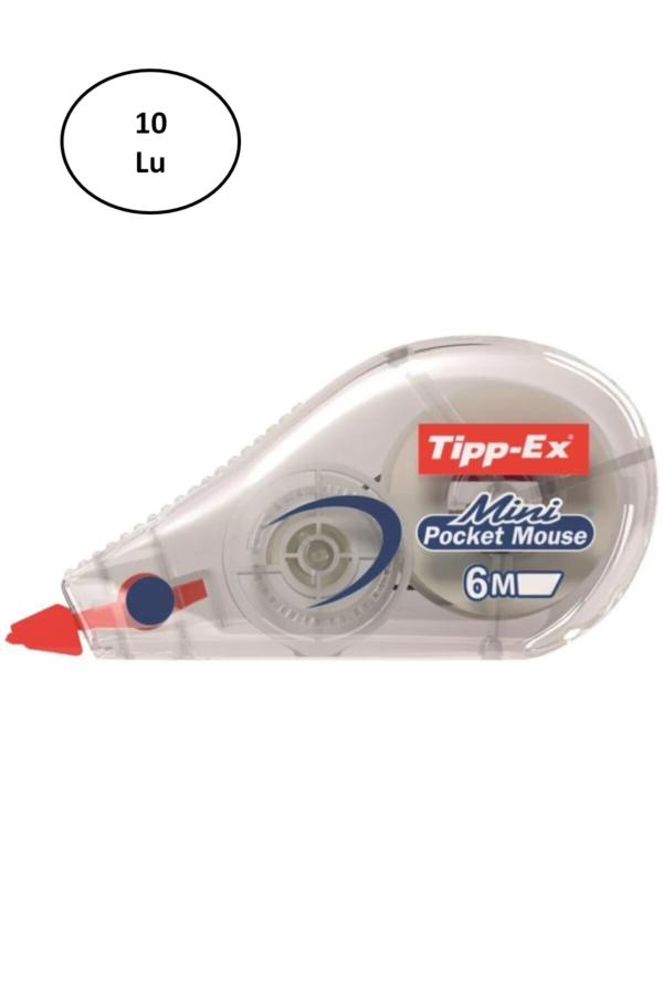Bic Tipp-ex Mini Pocket Mouse Şerit Düzeltici 10'lu
