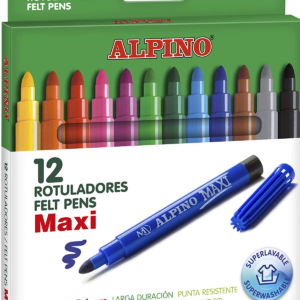 Cem Alpino Maxi Keçeli Kalem 12 Renk