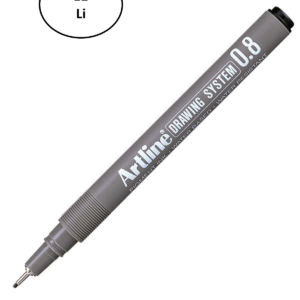 Artline 238 Çizim Kalemi 0.8 mm Siyah 12'li