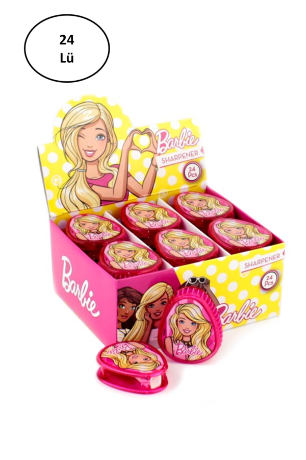 Barbie B-002 Model Kalemtraş 24'lü