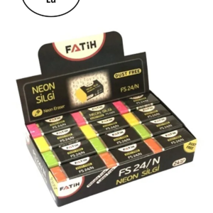 Fatih Neon Silgi Fs24 Fa36025slne (24 Lü Paket)