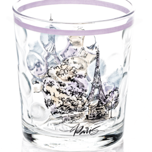 Meşrubat Bardağı Paris Desenli 1 Adet Royaleks-SGM08603