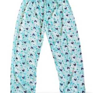 Desenli Penye Yumuşak Rahat Beli Lastikli Yazlık Tayt Pijama Pantolon Desen 2 - Royaleks