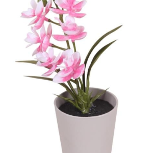 Mini Saksıda Orkide Çiçek Yapay Royaleks-5679