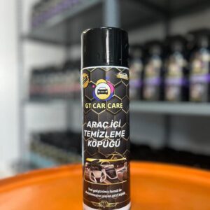 GT CAR CARE Araç İçi Detay Temizleme Köpüğü 500 ml – Boyalı, plastik ve cam yüzeyler için oto iç temizlik ürünü